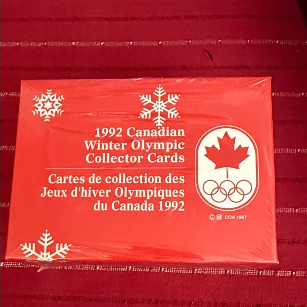 1992 Canadian Winter Olympic Collector Cards - FACTORY SEALED Box Set 110 Cards
